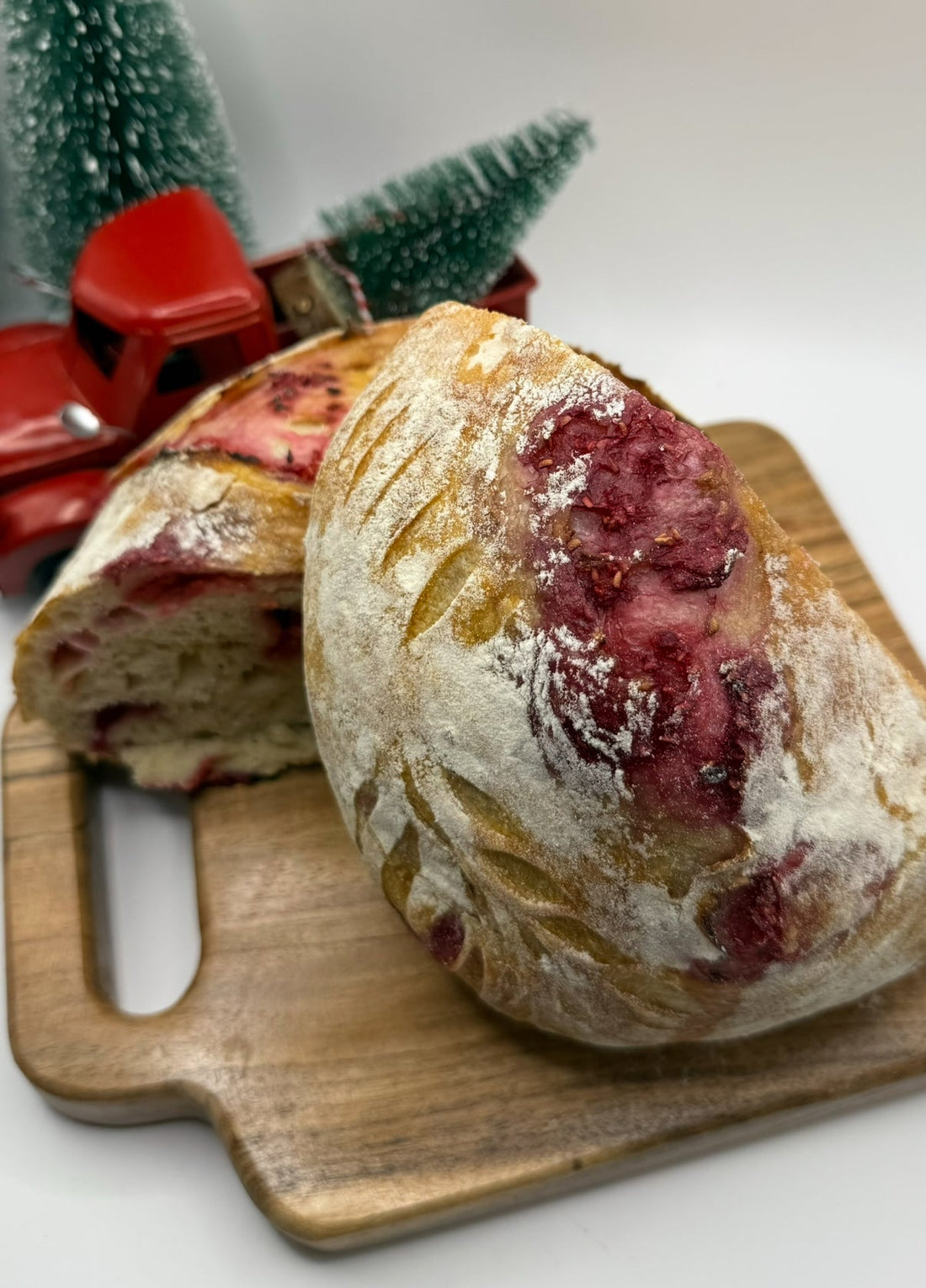 Raspberry Lemon Sourdough